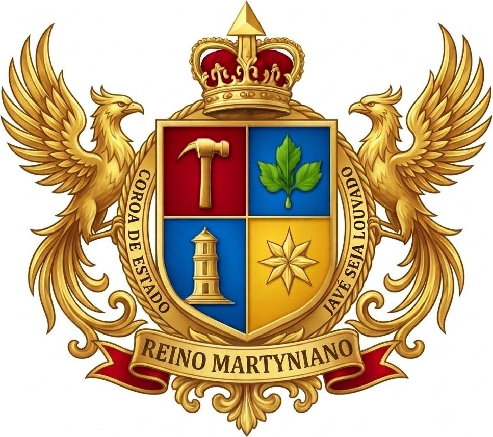 Brasão de Armas Soberano do Reino Martyniano